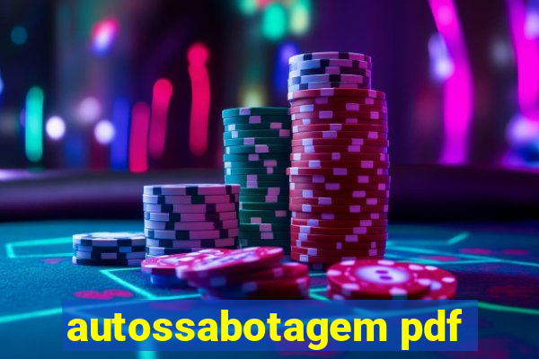 autossabotagem pdf